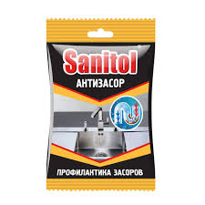Sanitol ср-во для очистки канализационных труб 90гр