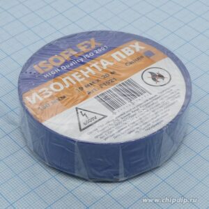 Изолента ПВХ ISOFLEX 19/20 синяя