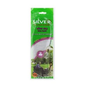 SILVER стельки 36/46 антизапах уголь