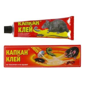 Капкан клей от грызунов 135г