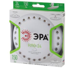 Фонарь КВ-501 ЭРА НЛО-24 24LED 3AAA