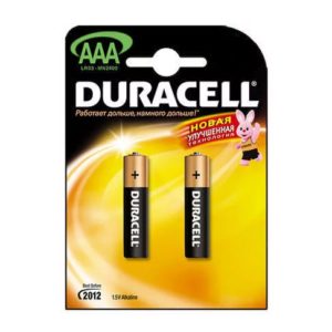 Эл-т питания DURACELL LR03 BP2 Новая формула