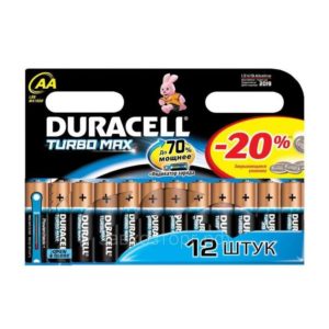 Эл-т питания DURACELL TURBO LR06 BP12  ULTRA
