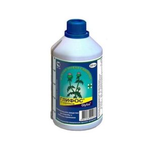 Глифос фляга 0.5л ЗАС от сорняков