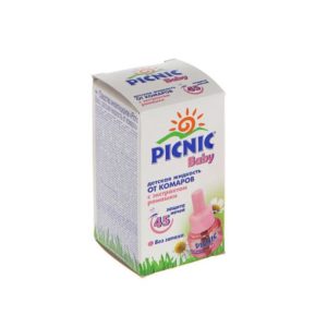 Picnic BABY жидкость для фумиг 45ночей