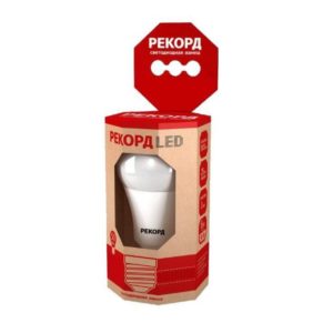 Лампа РЕКОРД SP(A60) 15W E27 4200K