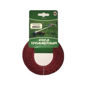 Леска д/триммера КРУЧ.КВАДРАТ 2.4мм 15м