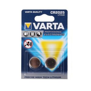 Батарейка литевая VARTA CR2025 бл/2