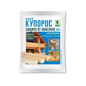 Медный купорос (пак. 100гр) чист.дом