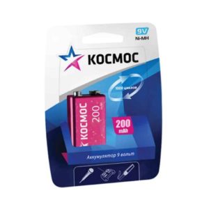 Аккумулятор КОСМОС 6F22 200mAh