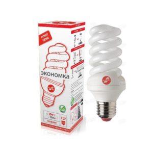 Лампа ЭКОНОМКА SPC 20W E2727 T2