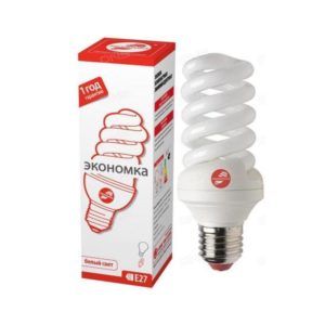 Лампа ЭКОНОМКА кпл SPC 9W E2742 T2