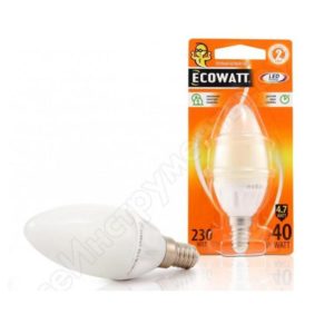 Свет.ECOWATT B35 230B 4.7/40/2700 E14