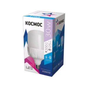 Лампа КОСМОС LED 30W A100 E27 6500