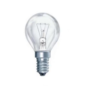 Лампа FAVOR P45 40W E14 шарик прозрачный