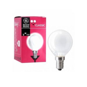 Лампа GE OT 40W E14 шарик матовый