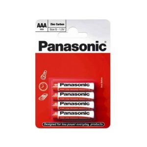 Эл-т питания Panasonic R03 BP4 Zinc Carbon
