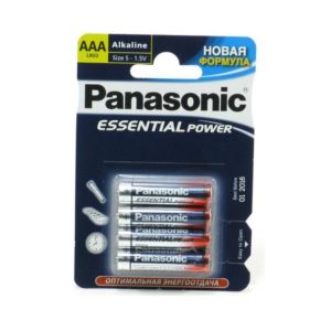 Эл-т питания Panasonic LR03 Essential Power бл/4