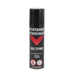 Рефтамид ЭКСТРИМ аэр.клещ/ком 145мл чер