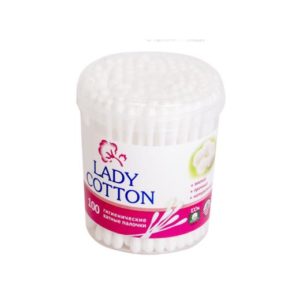 Lady Cotton ватные палочки в банке 100шт