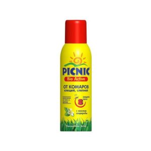 Picnic Bio ACTIVE 8ч защита аэр 125мл