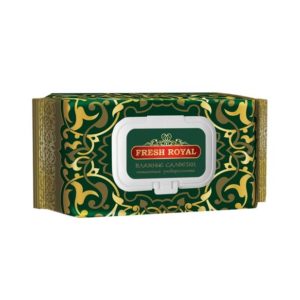 Влажные салфетки Fresh Royal 120шт с клапаном
