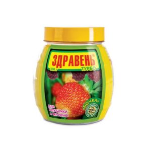 Здравень турбо банка 300г Клубника В/Х