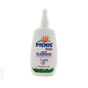 Picnic BABY от комаров спрей 120мл