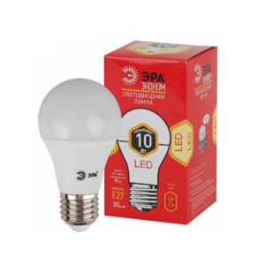 Лампа ЭРА LED ECO A60-10W-827-E27