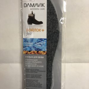 DAMAVIK стельки ВОЙЛОК 36-46  195101