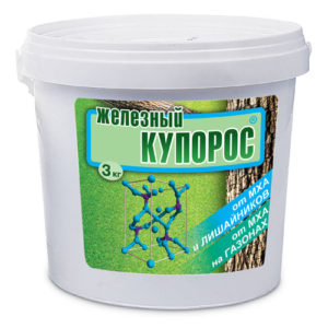 Железный купорос 3кг ведро Ваше хозяйство