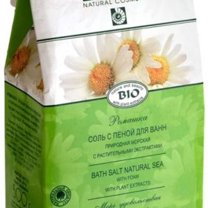 ELITE NATURAL соль с пеной для ванн 500гр ромашка