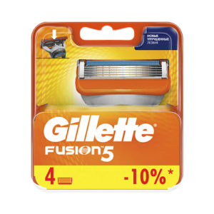 Gillette Fusion5 кассеты 4шт