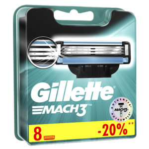 Gillette Mach3 кассеты 8шт
