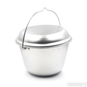 Котелок костровый 6л Следопыт с крышкой /тарелкой/