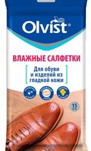 Влажные салфетки для кладкой кожи 15шт OLVIST