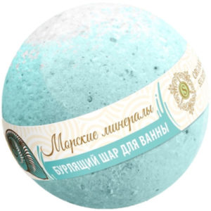 Бурлящий водяной шарик для ванной Морские минералы