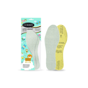 Стельки детские Corbby Latex Aromat 22-35 р-р