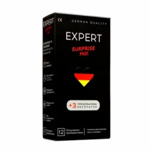 Презервативы EXPERT Surprise mix 12+3
