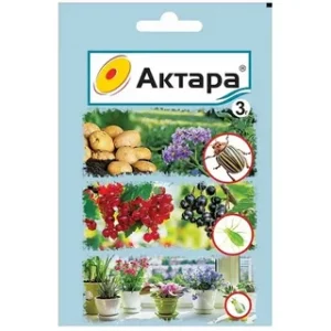 Актара пакет 3г от вредителей