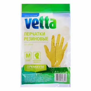 VETTA перчатки резиновые M размер