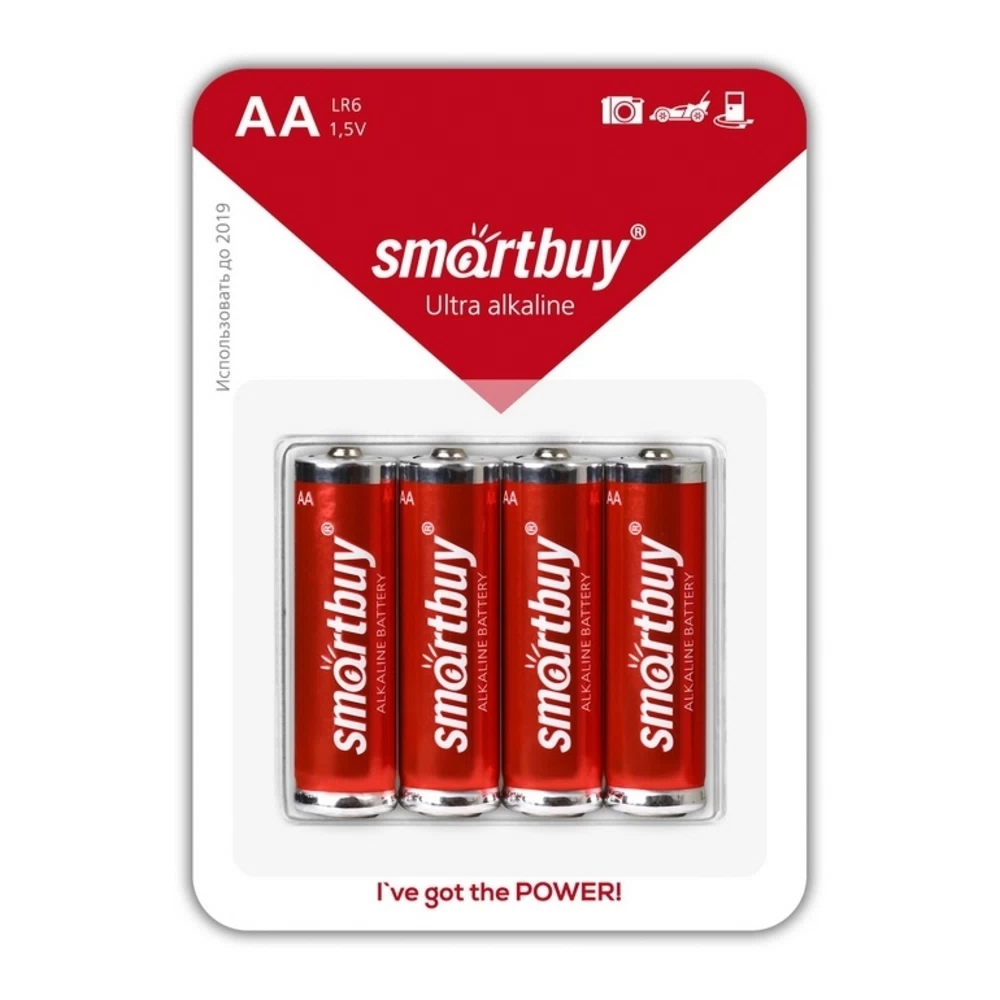 Элемент питания Smartbuy LR6 BL4