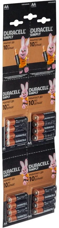 Duracell LR06 BP16 4*4шт