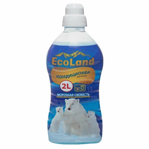 Кондиционер для белья МОРОЗНАЯ СВЕЖЕСТЬ EcoLand 2л