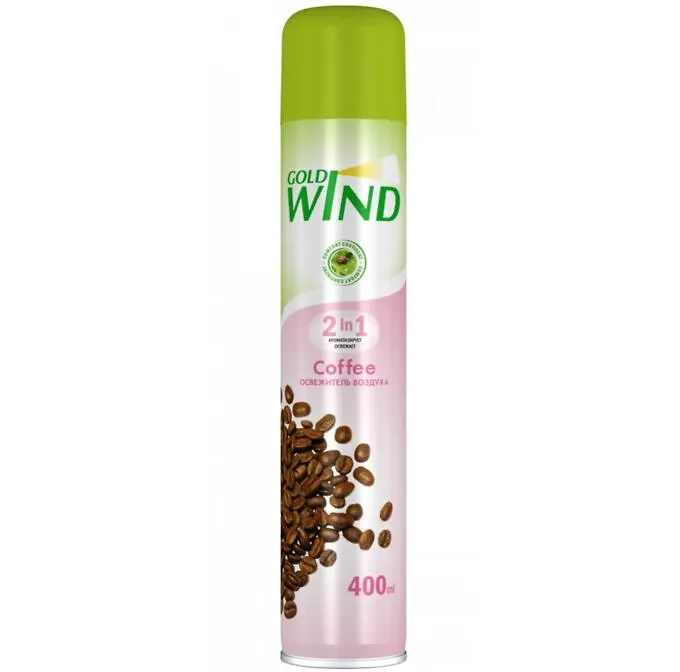 Gold Wind освежитель воздуха 400мл COFFEE