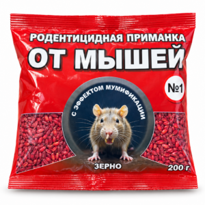 Рататуй зерно ДЛЯ МЫШЕЙ мумифиц. 200г